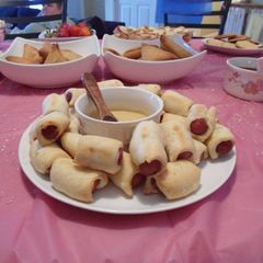 A picture of Pigs in Blanket.