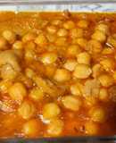 Callos con garbanzos