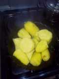 Boiled sweet potatoes