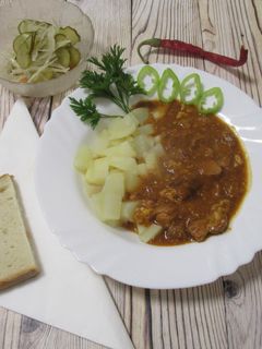 Csülkös velős pacal recept fotója