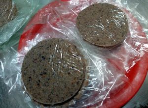 Una foto de Hamburguesas de porotos negros aduki