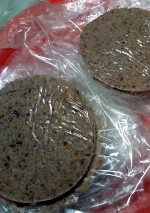 Una foto de Hamburguesas de porotos negros aduki