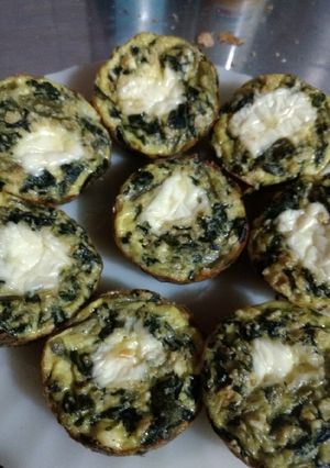 Una foto de Muffins acelga