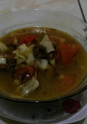 Foto resep Tongseng sapi kuah santan