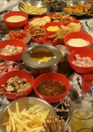 Una foto de Fondue de la amistad 🥂