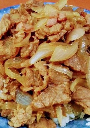 Una foto de Gyudon
