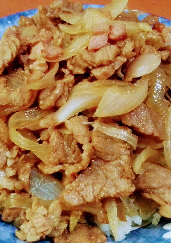 Una foto de Gyudon