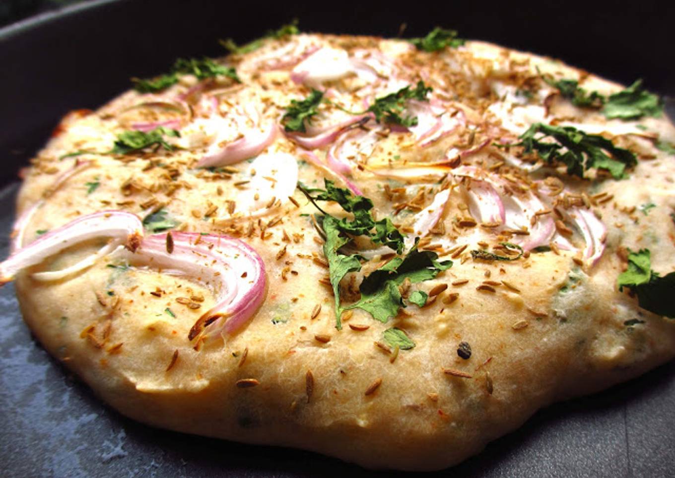 Flat bread with Indian Spices