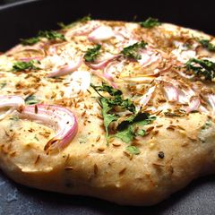 Flat bread with Indian Spices A picture of Flat bread with Indian Spices.
