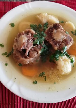 Ököruszály leves recept fotója