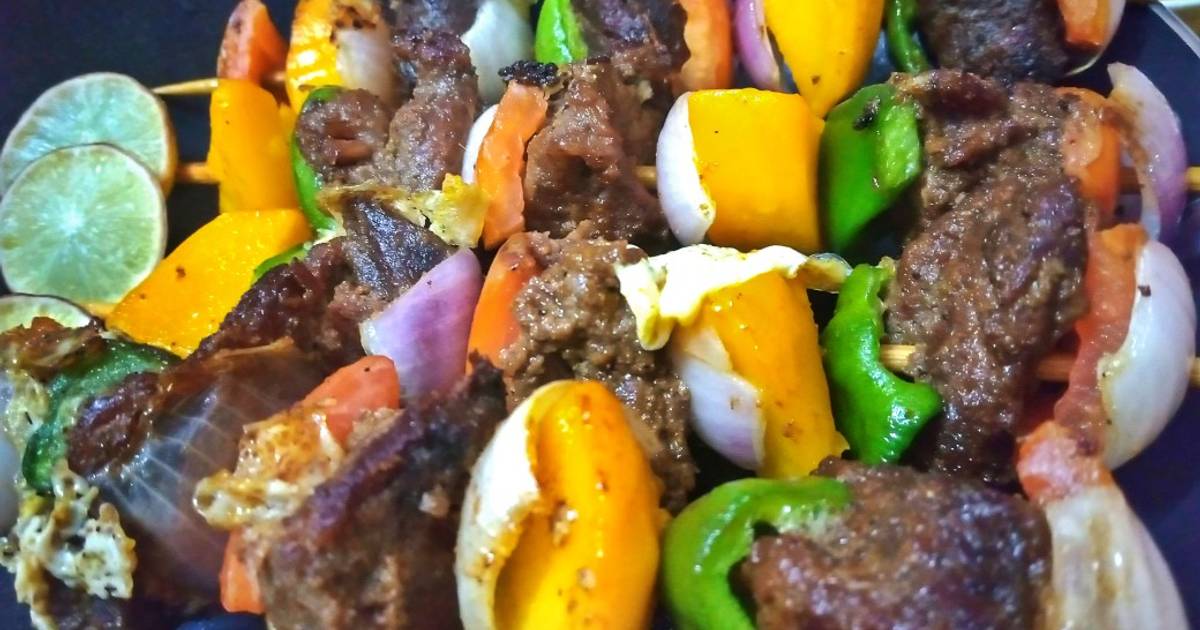Shashlik Stick Recipe by Hina Ibrahim Cookpad