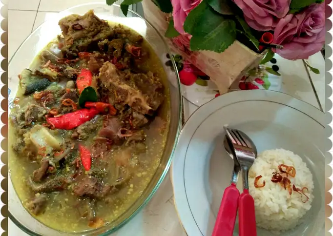 Resep Gulai kambing khas Solo#FestivalResepAsia#Indonesia#Dagingkambin yang Sempurna