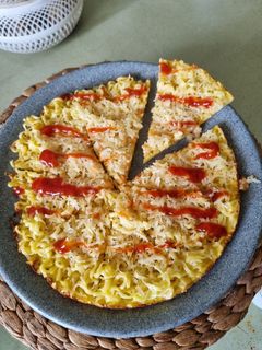 Foto resep Pizza Mie Telur