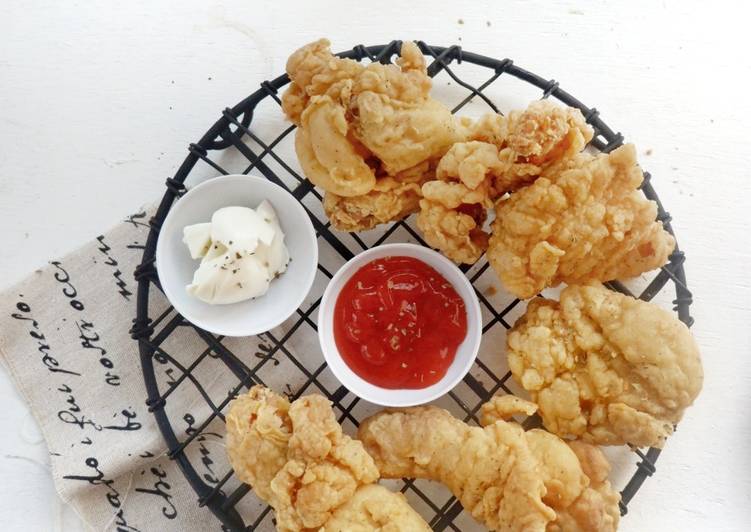 Langkah Mudah untuk Menyiapkan Fried chicken homemade, Enak Banget