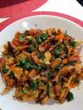 Wok de pulpo