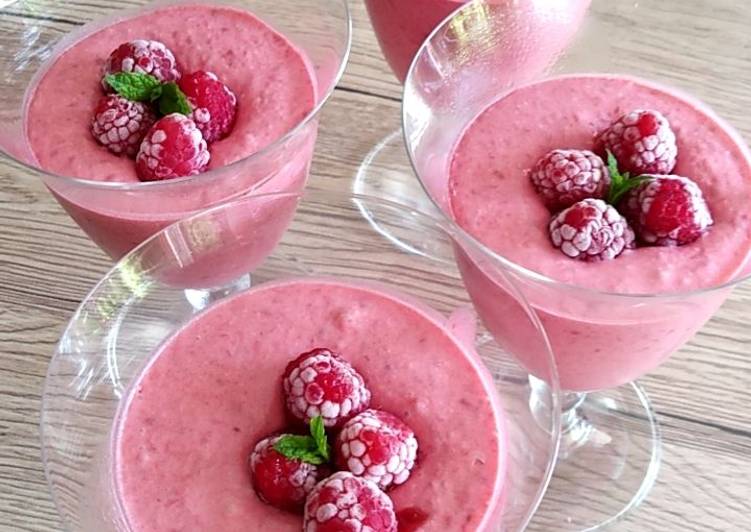 La Recette Pas à Pas Mousse Framboise Fraise