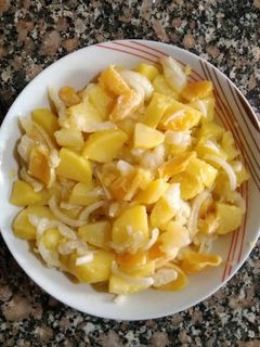 Una foto de Ensalada de bacalao