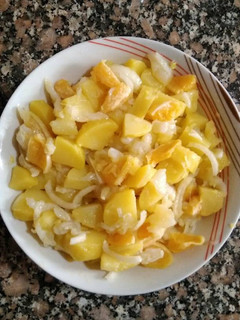 Una foto de Ensalada de bacalao