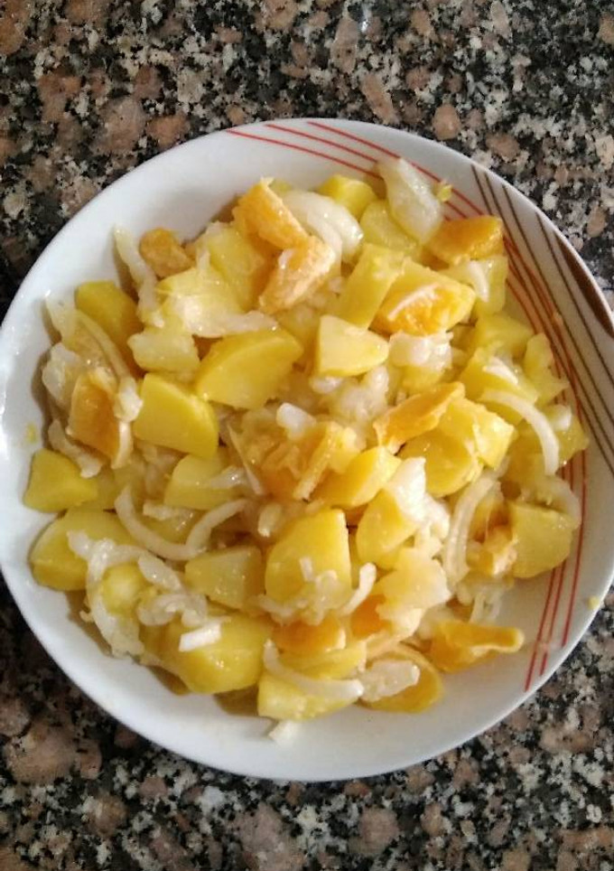 Una foto de Ensalada de bacalao