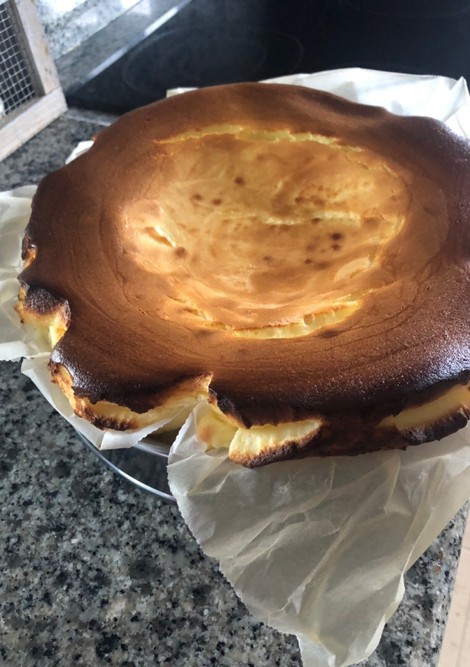 Una foto de Tarta de queso La Viña