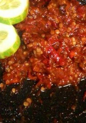 Foto resep Sambal bawang putih goreng