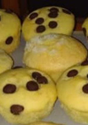 Una foto de Muffins con chocolate 🍫