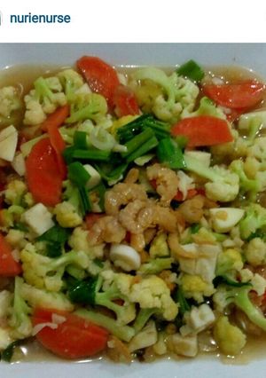 Foto resep Capcay ebi