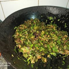 A picture of Punjabi Style Bhindi Masala.