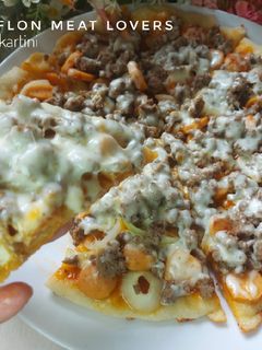 Foto resep Pizza Teflon Meat Lovers