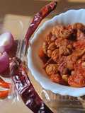 লাল কারি পেস্ট এ সোয়াবিন (Soyabean red curry paste recipe in Bengali)