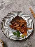 Grilled Salmon Head