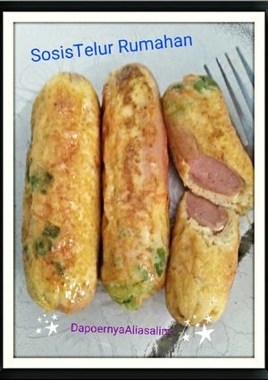 Foto resep Sosis Telur Rumahan 😍😍😍