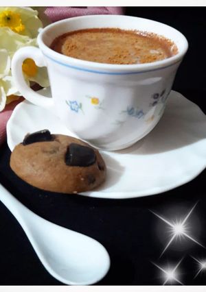 عکسی از دستور شیر قهوه دارچینی