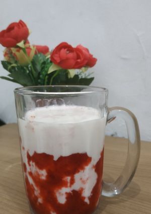 Foto resep Korean Strawberry Milk