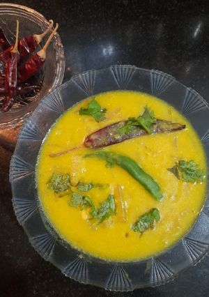 A picture of Banana Stem Dalcha.