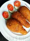 Stuffed sweet potatoe drumsticks