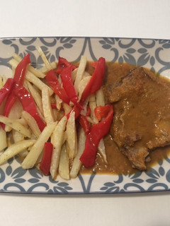 Una foto de Paleta de cerdo al horno