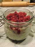 Overnight oatmeal ou le gruau d'avoine du lendemain sans cuisson (Ig bas)