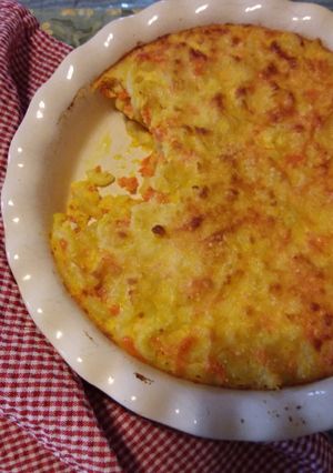 A picture of Macaroni and Cheese.