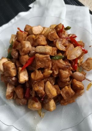 Foto resep Tumis Tahu Tempe Kacang Merah