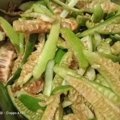 A picture of Kundroo fry dry recipe.