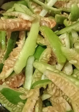 A picture of Kundroo fry dry recipe.