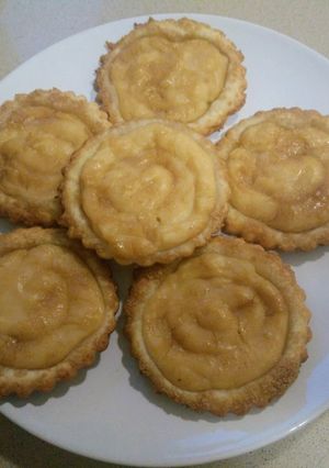 Una foto de Hojaldritos con crema pastelera