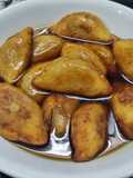 Aloo Suji Pitha or Potato Semolina Sweet Dumplings