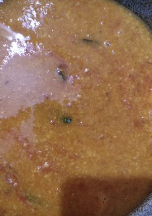 A picture of Sambhar.