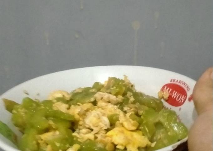 Resep: Pare Cah Telur Menu Enak Dan Mudah Dibuat