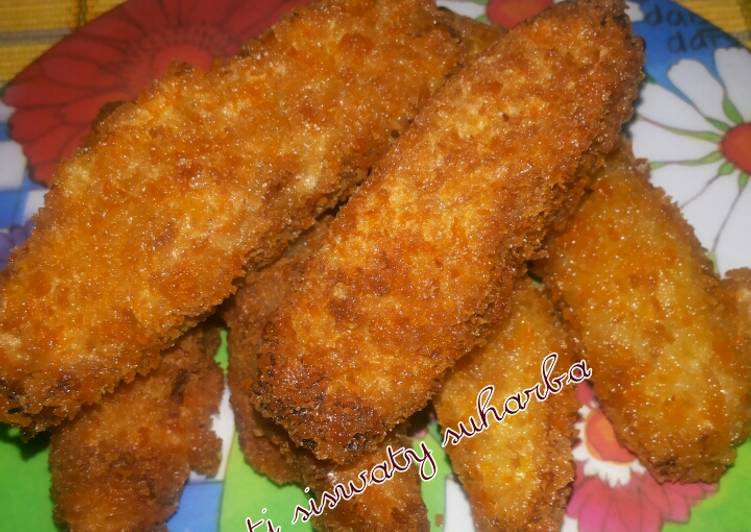 Nugget pisang crispy