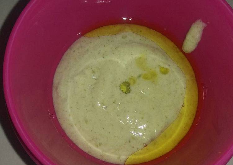 Resep: MPASI 8 bulan, Nasi Telur Buncis Pakcoy (Menu 4 Bintang) yang Gurih