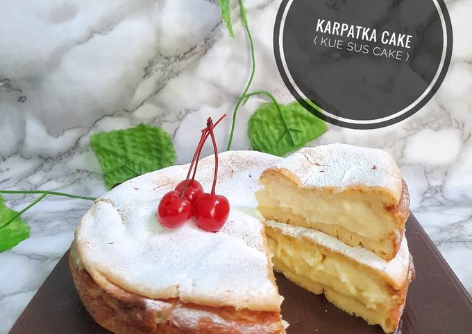 Karpatka Cake (Kue Sus Cake)