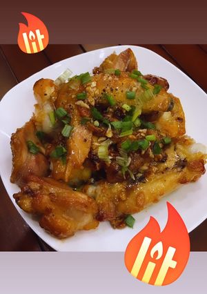 Hình của món Gà chiên nước mắm.